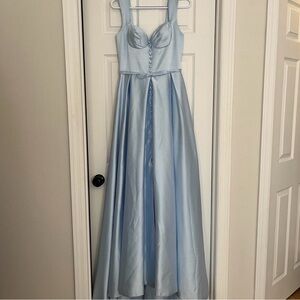 Light Blue Maxi Dress